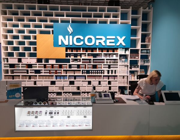 Nicorex cashier